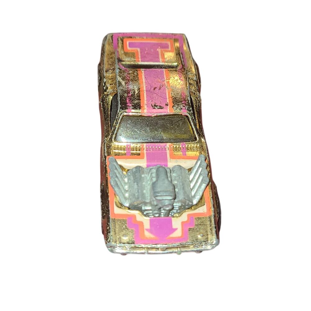 Hot Wheels 1970 RODGER DODGER Blackwall Gold Chrome Hong Kong diecast high grade - Picture 3 of 6